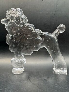 Kosta Boda Kennel Series Standard Poodle by Bertil Vallien